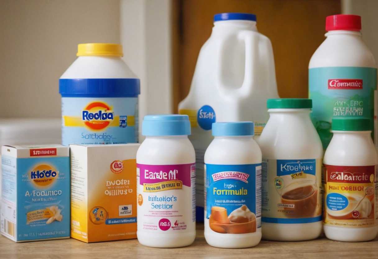 Choisir le lait 1er âge adapté aux besoins de bébé